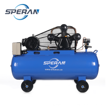 Reliable supplier 40 gallon 3 cylinder large electric belt driven industrial aircompressor
